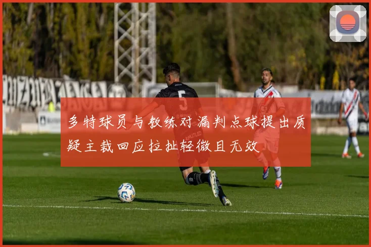 多特球员与教练对漏判点球提出质疑主裁回应拉扯轻微且无效